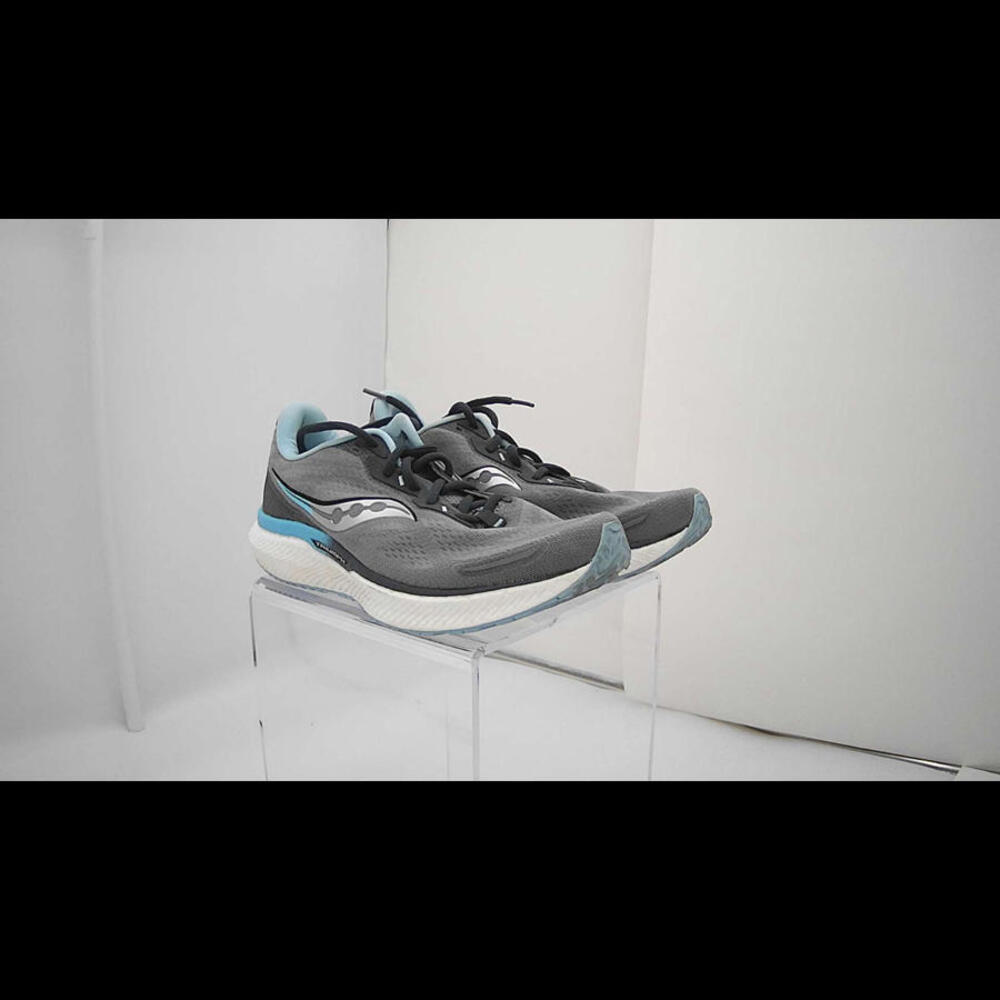 Saucony Women's Triumph 19 Running Shoe, Alloy/Powder, 10